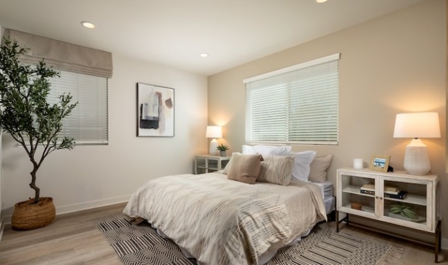 Primary Bedroom with King Sized Bed